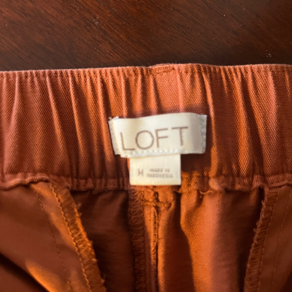 Loft Rust Orange Pants - image 3